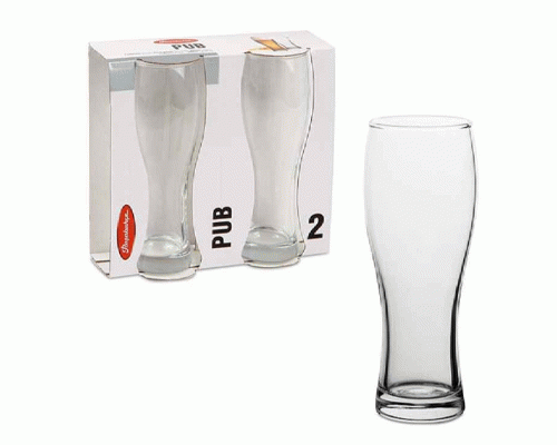 Набор бокалов для пива 2шт 300мл Паб /41782/ (159 620)