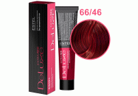 Professional DE LUXE EXTRA RED 66/46 темно-русый медно-фиолетовый 60мл (У-20) (64 960)