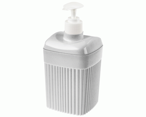 Дозатор для жидкого мыла Velvet светло-серый флэк (262 976)