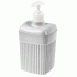 Дозатор для жидкого мыла Velvet светло-серый флэк (262 976)