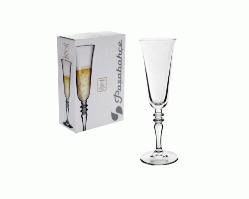 Набор бокалов для шампанского 2шт 190мл с гравировкой Винтаж /440283В/ (244 715)