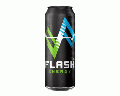 Напиток энергетический Flash Energy 450мл ж/б (263 863)