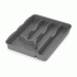Лоток для столовых приборов серый /М8517/ (263 273)
