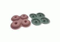 Форма силиконовая для выпечки Пончик 4в1 /JSC3257/ (240 501)