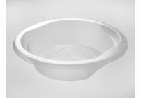Тарелка одноразовая суповая 400мл РР прозрачная ушастая СОЦ (У-50/900) (31 066)