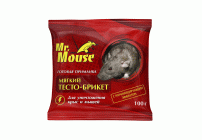 Брикеты парафиновые от грызунов Mr. Mouse 100г (У-50) (84 565)