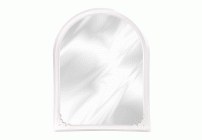 Зеркало в рамке 49,5*39см белое /М7405/UD-310184/ (265 150)