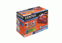 Миксер эл. 350Вт хром/вишня Centek (265 530)