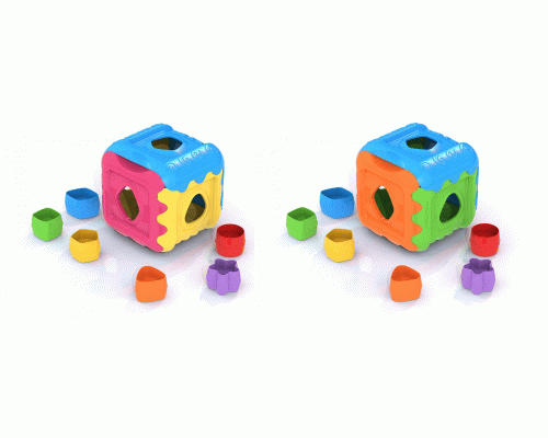Дидактическая игрушка Кубик (102 495)
