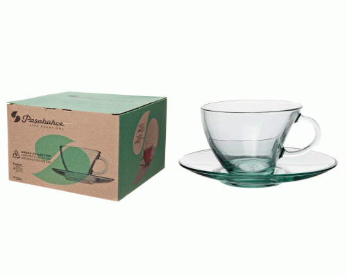 Набор чайный  4пр 230мл зеленые PENGUEN (264 526)