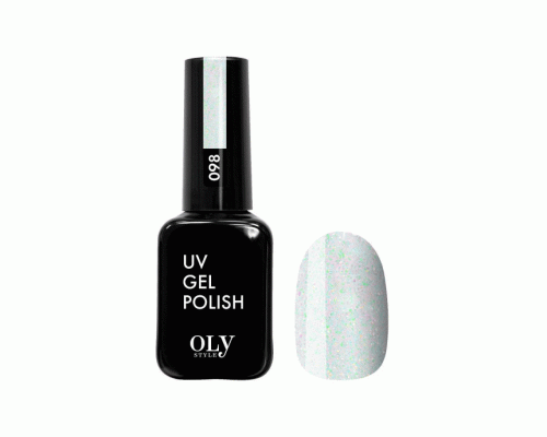 Shellac Olystyle 10мл т. 098 galaxy green (У-3) (250 819)