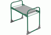 Скамейка садовая с мягким сиденьем зеленая /СКМ/З/ (267 660)