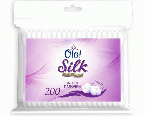 Ватные палочки 200шт OLA! Silk Sense (У-36) /90128/90187/ (148 259)