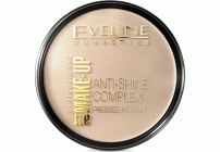 Пудра компактная Eveline Anti-Shine complex Матирующая минеральная с шелком т. 31 естесственный (14 067)