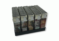 Зажигалка пьезо Profit Деньги (У-50) /PL-255/ (201 067)