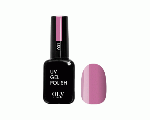 Shellac Olystyle 10мл т. 031 лилово-розовый (У-3) (193 228)