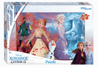 Пазлы 160 элементов StepPuzzle Disney Холодное сердце-2 (228 145)