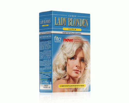 Осветлитель для волос Фитокосметик  35г Lady Blonden Super  (5 865)