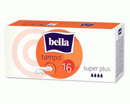 Тампоны Bella Super Plus 16шт (263 975)