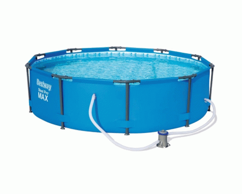 Бассейн каркасный 305*100см 6148л фильтр-насос 1249 л/ч Bestway /100476/56984/56334//282754/ (230 834)