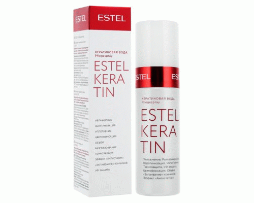 ESTEL KERATIN EK100 Кератиновая вода для волос 100мл (181 239)