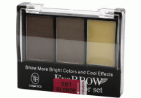 Набор теней для бровей TF Eyebrow 3 Color Set с закрепляющим воском т. 101 коричневый (У-12) (28 526)