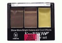 Набор теней для бровей TF Eyebrow 3 Color Set с закрепляющим воском т. 103 мягкий коричневый (У-12) (37 386)