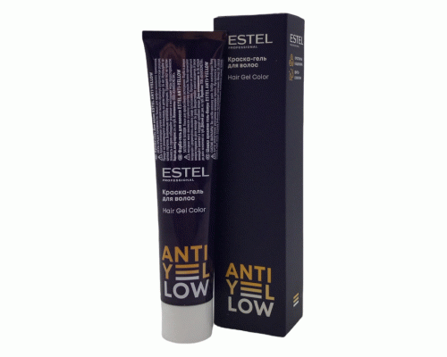 ESTEL ANTI-YELLOW AY/65 Краска-гель для волос фиолетово-красный нюанс  60мл (273 035)