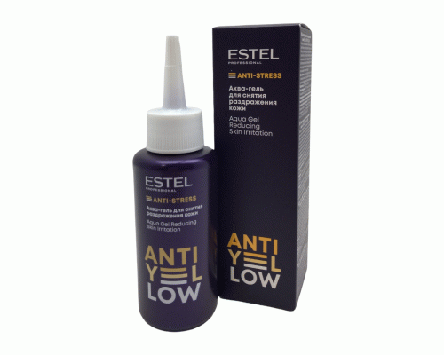 ESTEL ANTI-YELLOW AY/STR Аква-гель для снятия раздражения кожи  80мл (273 041)