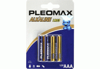 Батарейки алкалиновые ААА LR03 Samsung Pleomax на блистере /4/40/400/ (73 167)