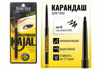 Карандаш для глаз автомат Alvin D`or Hollywood Kajal т. 01 черный (273 110)