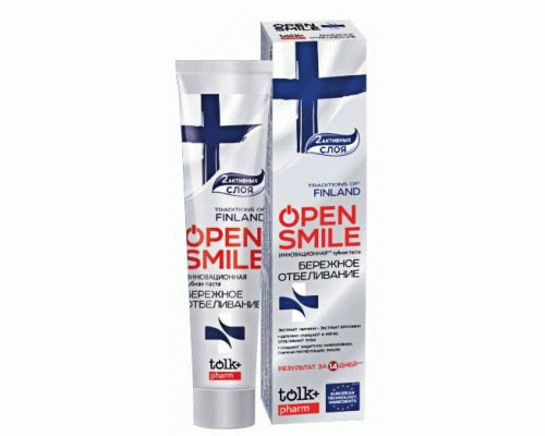 Зубная паста Tolk Open Smile 100мл инновационная Traditions of Finland (209 394)