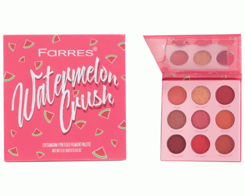 Тени для век Farres  9-ти цв. Watermelon Crush (274 039)