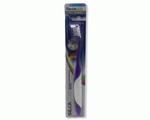 Зубная щетка Silcamed профессиональная чистка (У-12) (35 921)