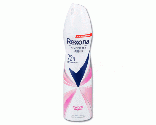 Дезодорант жен. Rexona aer 150мл сухость пудры /976-006/67026317/ (179 187)