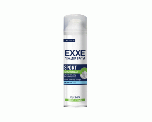 Пена для бритья EXXE SPORT ENERGY 200мл Cool Effect /С0006152/ (200 915)