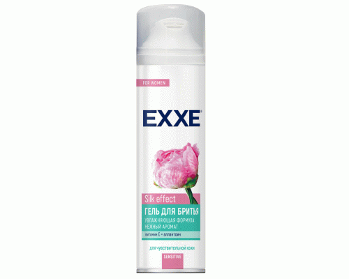 Гель для бритья жен. EXXE Sensitive 200мл Silk effect с экстрактом ромашки (У-24) (203 836)