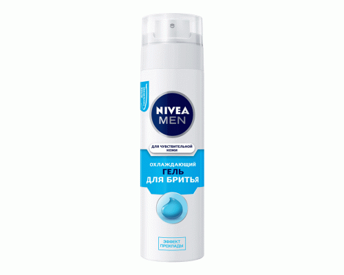Гель для бритья Nivea 200мл охлаждающий (114 498)