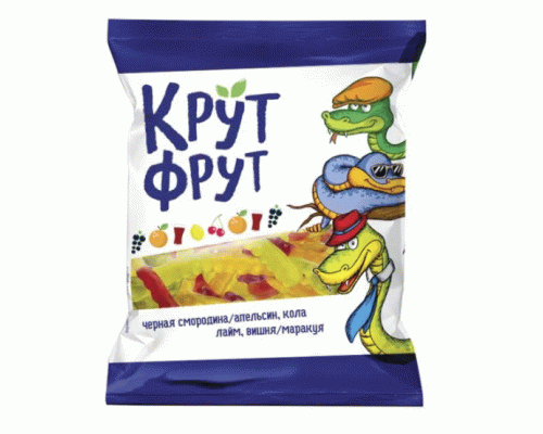 Мармелад жевательный КрутФрут Змейка 70г (265 652)