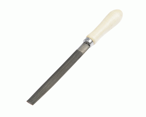 Напильник 150мм с деревянной ручкой п/круглый №2 ON (255 665)