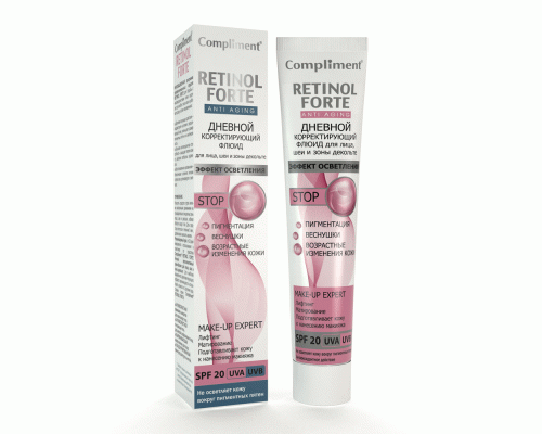 Крем-филлер для лица Compliment RETINOL FORTE 50мл дневной (274 781)