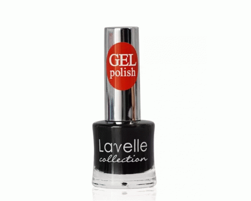 Лак для ногтей Lavelle Gel Polish т. 40 черный 10мл (275 410)