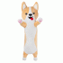 Игрушка мягкая Корги лежебока 74см (275 692)
