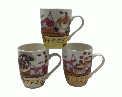 Кружка керамика Кофе в ассортименте (У-12/72) (278 213)
