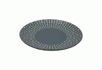 Блюдо для сервировки керамика d-20см серый (278 120)