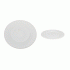 Тарелка плоская d-20см стеклокерамика белая (У-6/48) (74 393)