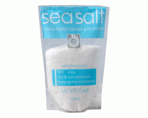 Соль для ванн Негоциант 1000г Морская (У-12) (92 248)