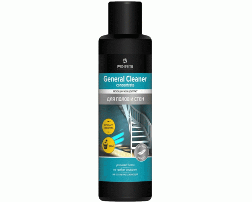 Средство для мытья полов и стен General Cleaner 500мл концентрат (У-12) (245 109)