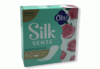 Прокладки ежедневные OLA! Silk Sense Daily Dео 60шт Бархатная роза (235 082)
