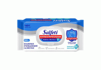 Салфетки влажные Salfeti 100шт антибактериальные с клапаном (252 538)